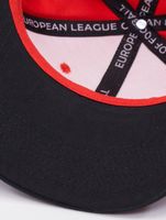 Gorras snapback Centuriones de la Liga Europea de Fútbol Colonia, color negro tomate/negro azabache