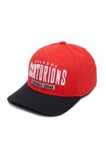 Gorras snapback Centuriones de la Liga Europea de Fútbol Colonia, color negro tomate/negro azabache