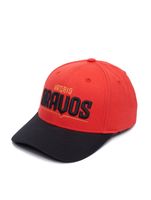Gorras snapback de los Bravos de Madrid de la Liga Europea de Fútbol, número 25, marrón tomate/negro azabache