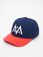 Gorras Snapback de los Mosqueteros de París de la Liga Europea de Fútbol, color azul cielo/tomate