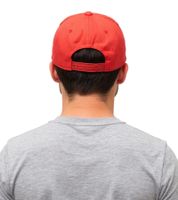 Gorras snapback color tomate de los Berlin Thunder de la Liga Europea de Fútbol