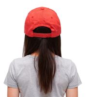 Gorras snapback color tomate de los Berlin Thunder de la Liga Europea de Fútbol