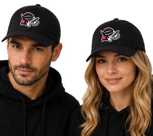 European League of Football Helvetic Guards Unisex Snapback Cap Fan-Cap mit Logo-Stick Schwarz