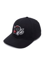 Gorras snapback de la Liga Europea de Fútbol Helvetic Guards en negro azabache