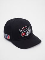 Gorras snapback de la Liga Europea de Fútbol Helvetic Guards en negro azabache