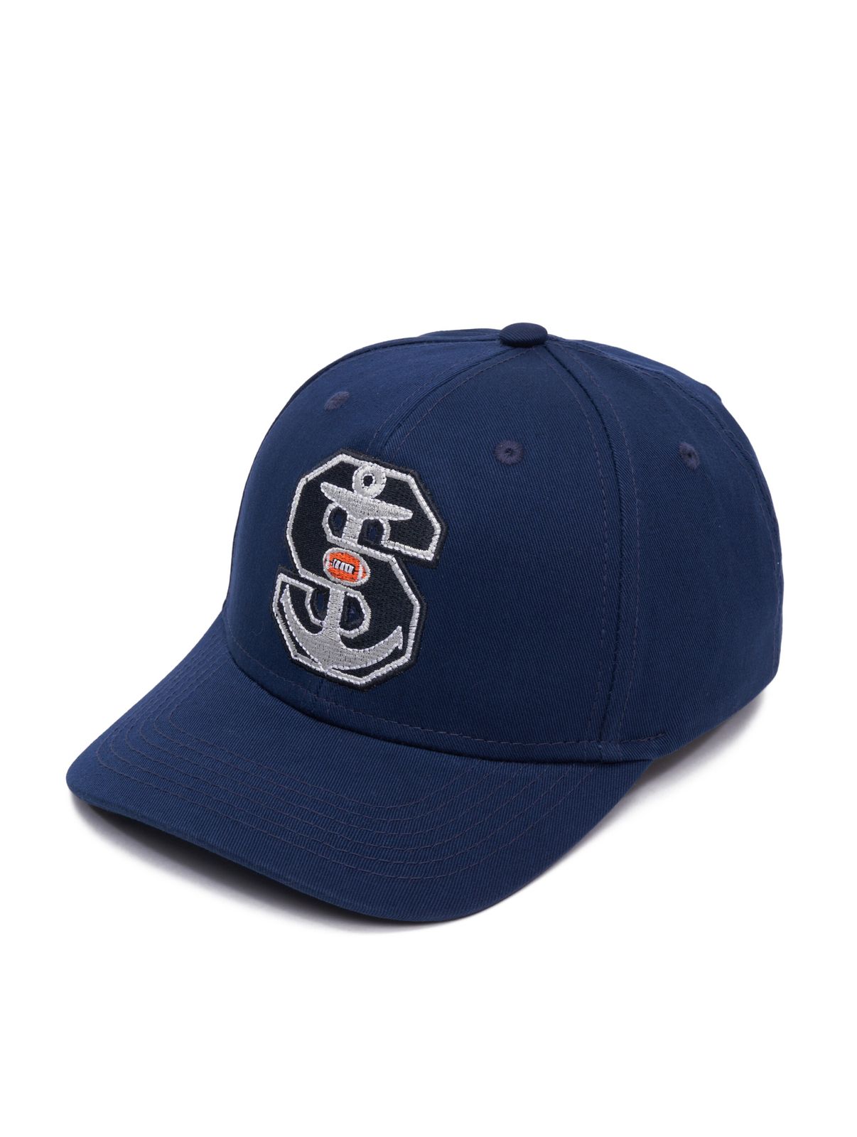 Cappellino snapback da marinaio della Lega Europea di Calcio Milano, blu da parata