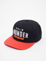 European League Of Football Berlin Thunder Snapback Caps tiefschwarz/tomate