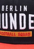 European League Of Football Berlin Thunder Snapback Caps tiefschwarz/tomate