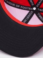 Gorras snapback Centuriones de la Liga Europea de Fútbol Colonia, color negro tomate/negro azabache