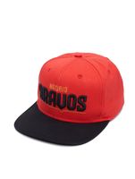 Gorras snapback de los Bravos de Madrid de la Liga Europea de Fútbol, número 25, marrón tomate/negro azabache