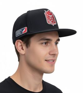 European League Of Football Prague Lions Snapback Caps jet black European League Of Football Prague Lions Snapback Caps jet black