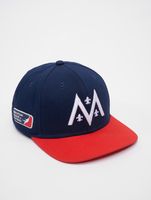 Cappellini snapback dei Paris Musketeers della European League of Football, blu/pomodoro Cappellini snapback dei Paris Musketeers della European League of Football, blu/pomodoro