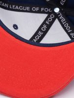 Cappellini snapback dei Paris Musketeers della European League of Football, blu/pomodoro Cappellini snapback dei Paris Musketeers della European League of Football, blu/pomodoro