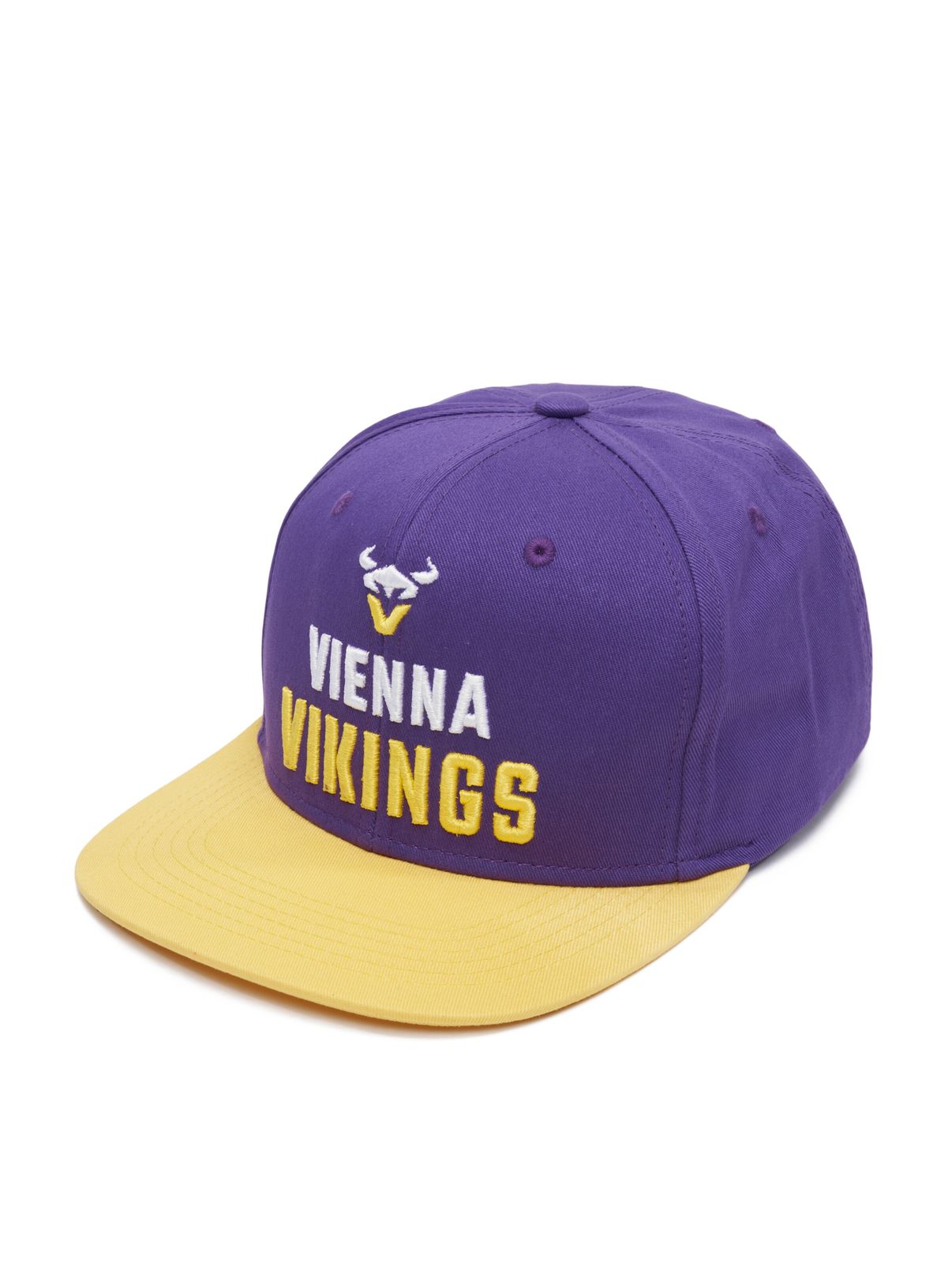Cappellino snapback della European League of Football Vienna Vikings NOS 25 Tillandsia viola/giallo