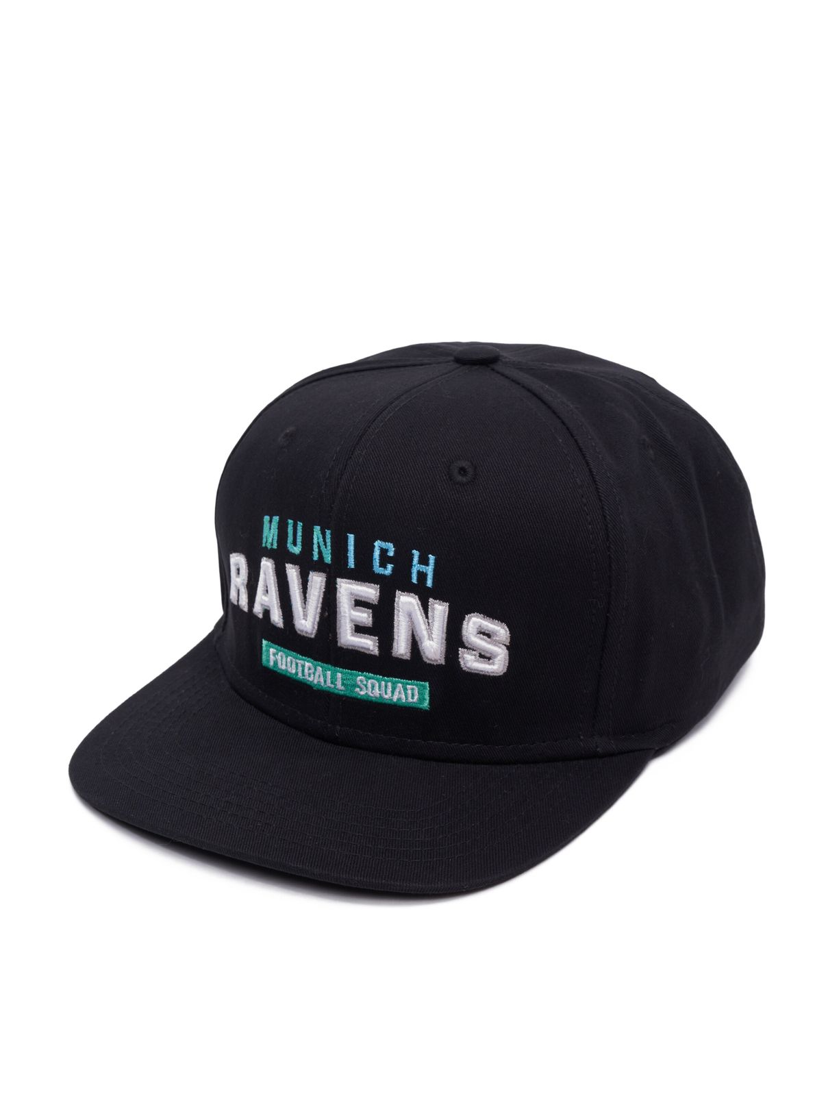 Cappellino snapback Munich Ravens della European League of Football, nero pece
