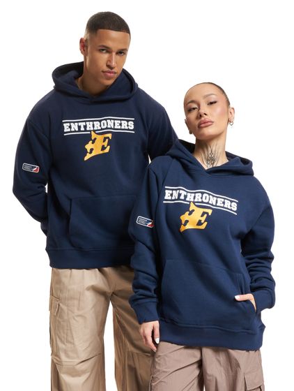 Sweat à capuche bleu de la Ligue européenne de football Fehérvár Enthérvár Enthroners 1