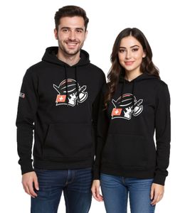 Ligue européenne de football – Sweat à capuche ELF Helvetic Guards 1, noir Ligue européenne de football – Sweat à capuche ELF Helvetic Guards 1, noir