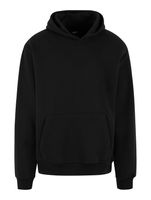 European League Of Football Blanko Baumwoll-Hoodies jet black