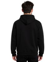 European League Of Football Blanko Baumwoll-Hoodies jet black