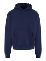 Felpa con cappuccio in cotone bianco della European League Of Football, blu