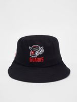 Gorras de la Liga Europea de Fútbol de la Guardia Helvética en negro azabache