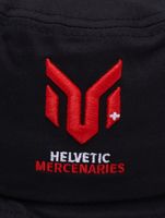 Cabaña de mercenarios helvéticos de la Liga Europea de Fútbol NOS 25, color negro intenso