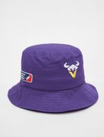 Gorra de pescador de la Liga Europea de Fútbol, Vienna Vikings NOS 25, Tillandsia, color morado