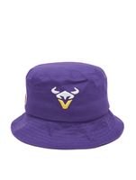 Gorra de pescador de la Liga Europea de Fútbol, Vienna Vikings NOS 25, Tillandsia, color morado