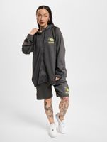 Chaqueta de transición del dragón del Barcelona de la Liga Europea de Fútbol en color antracita