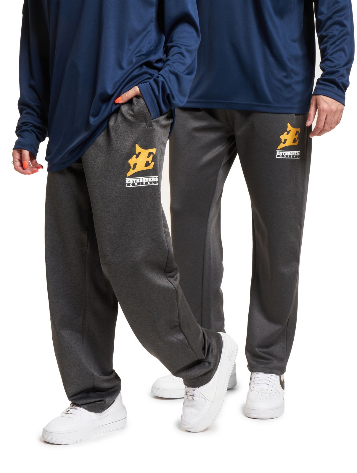 Pantaloni da jogging Fehérvár Enthroners della European League of Football antracite