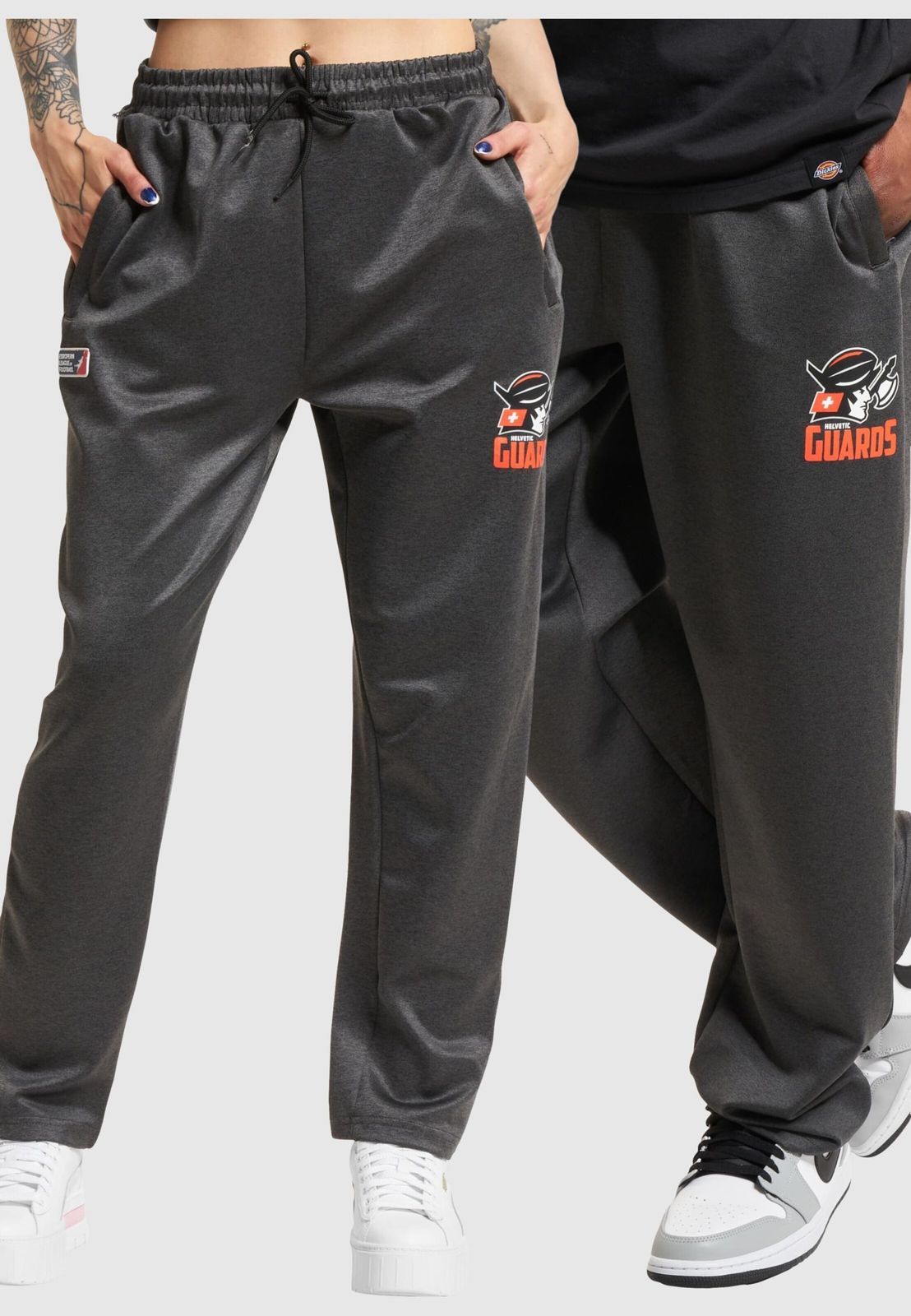 Pantaloni da jogging DefShop x European League of Football Helvetic Guards antracite