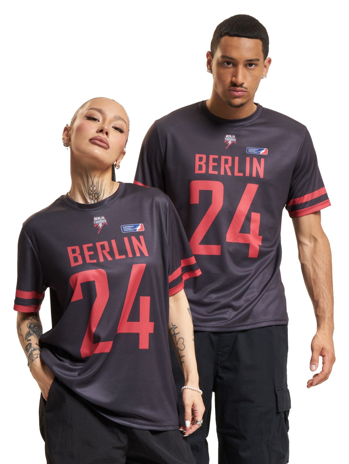 Maglie della European League Of Football Berlin Thunder 1 nere
