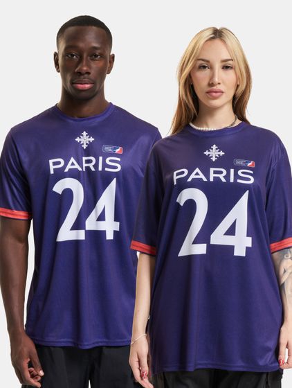 European League Of Football ELF Paris Musketeers 1 Trikots violett