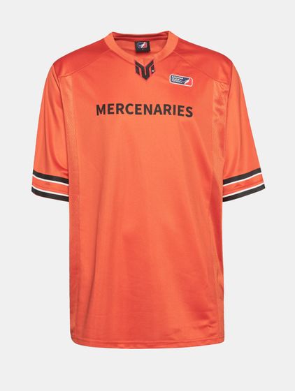 European League Of Football Helvetic Mercenaries 3 Trikots rot