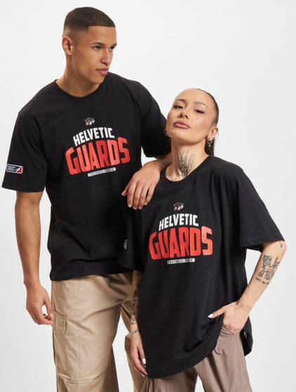 European League Of Football Helvetic Guards 1 T-Shirt schwarz