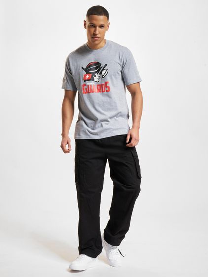 European League Of Football Helvetic Guards 3 T-Shirts grau meliert