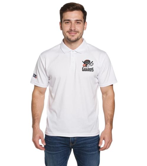 European League Of Football Helvetic Guards PoloShirts leuchtend weiß