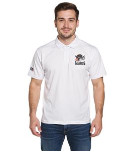 European League Of Football Helvetic Guards PoloShirts leuchtend weiß European League Of Football Helvetic Guards PoloShirts leuchtend weiß