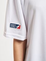 Polos de los Ravens de Múnich, de la Liga Europea de Fútbol, en blanco brillante.