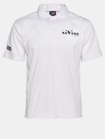 Polos de los Ravens de Múnich, de la Liga Europea de Fútbol, en blanco brillante.