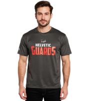 Camisetas de la Liga Europea de Fútbol Helvetic Guards 5 en negro azabache