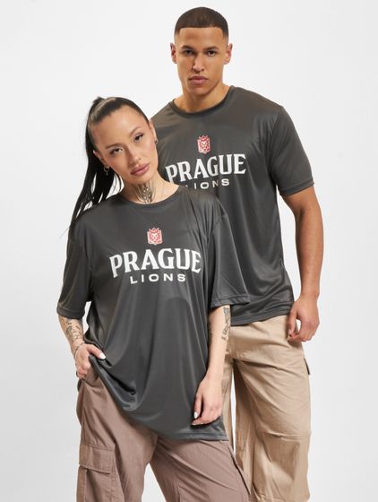 European League Of FootballPrague Lions 5 T-Shirts tiefschwarz