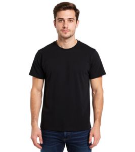 European League Of Football Blank T-Shirts Jet Black