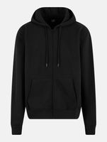 European League Of Football Blanko Zip Hoodies tiefschwarz