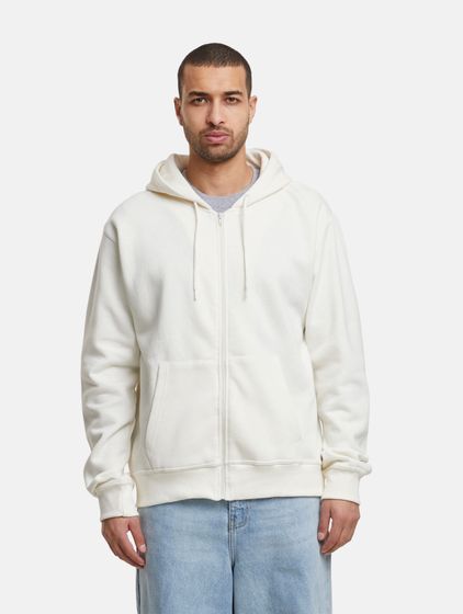 European League Of Football Blanko Zip Hoodies antikweiß