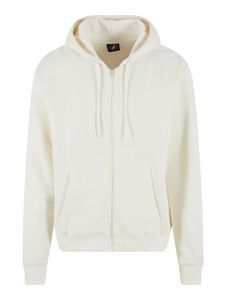 European League Of Football Blank Zip Hoodies Antique White European League Of Football Blank Zip Hoodies Antique White