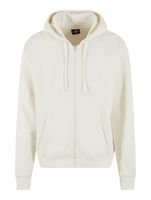 European League Of Football Blank Zip Hoodies Antique White