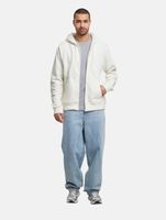 European League Of Football Blank Zip Hoodies Antique White