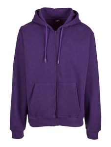 European League Of Football Blank Zip Hoodies acai