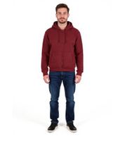 European League Of Football Blanko Zip Hoodies zinfandel